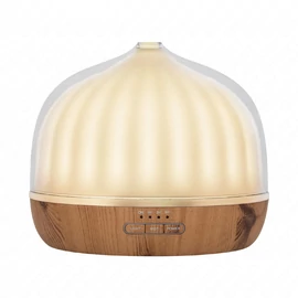 Aroma diffúzor porcelán/fa kivitel, hangulatfénnyel, 20-30 ml / óra, 500ml víztartály, LED,  HOME AD 500 / RENDELÉSRE