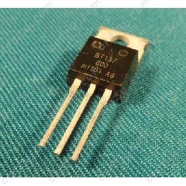 Tranzisztor BT137 800V 8A /RENDELÉSRE