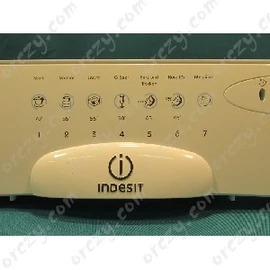 KIFUTÓ Burkolat, kezelő előlap (eredeti) INDESIT mosogatógép / RENDELÉSRE