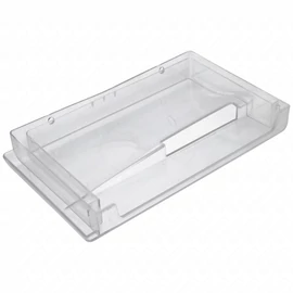 261x159x36 mm Előlap, zöldségtartó, balos, fehér (eredeti) ARISTON hűtőgép / RENDELÉSRE