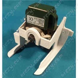 Ventilátor motor + lapát komplett (eredeti) ARISTON hűtőgép / RENDELÉSRE