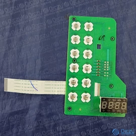 Elektronika kijelző (eredeti) SAMSUNG mikrohullámú sütő / RENDELÉSRE