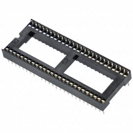 IC foglalat 52 lábú RM:1,778mm sűrűlábú /RENDELÉSRE