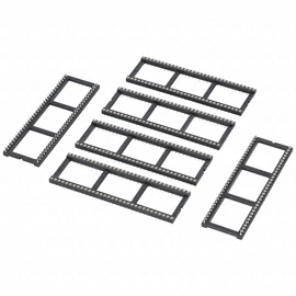 IC foglalat 64 lábú RM:2,54mm preciziós
