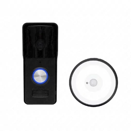 Videó-kaputelefon szett, 5in1, vezeték vélküli, Tuya, megfigyelő kamera, riasztó, IP54, HOME DPV WIFI 100 / RENDELÉSRE