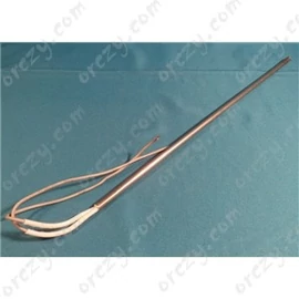  800 W fűtőbetét 230V , 8mm átmérő, 400mm hosszú , egyoldalas kivezetés (EGYEDI GYÁRTÁS) / RENDELÉSRE