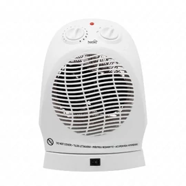 Elektromos hősugárzó, 2000W, ventilátoros, 2 fokozatú, oszcillációs, HOME FK 1/O