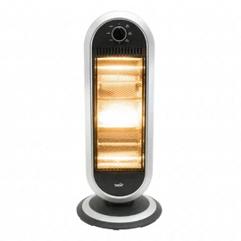 Elektromos fűtőtest, 1200W, 3 fokozatú, oszcillációs, halogén, IP20 védelem, HOME FK 23  / RENDELÉSRE
