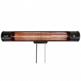 Elektromos fűtőtest, 1200W, karbonszálás, 2 fokozatú, IPX4 védelemmel, fali, fürdőszobába is, HOME FK 25 / RENDELÉSRE