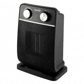 Elektromos fűtőtest, 1800W, kerámia, 2 fokozatú, oszcillációs, fekete, HOME FK 29 / RENDELÉSRE