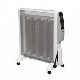 Elektromos konvektor, 2000W, 2 fokozatú, MICA fűtőpanellel, LED kijelző, álló, IP20, digitális termosztát, / RENDELÉSRE