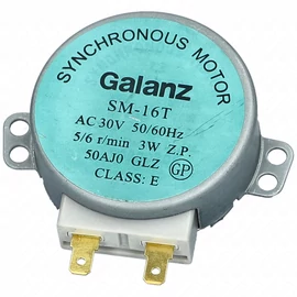 3W, 5-6 RPM 30V Motor, tányérforgató mikrohullámú sütő