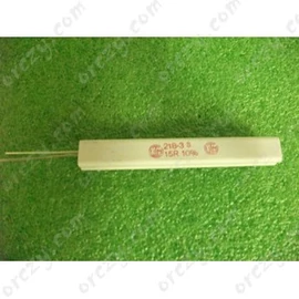 Huzalellenállás álló 15R-17W, 75x9mm /RENDELÉSRE