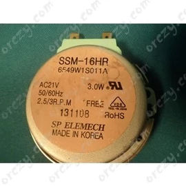 3W 21V Motor, tányérforgató (eredeti, GM-16-2F302) LG mikrohullámú sütő / RENDELÉSRE