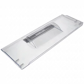 442x155x20 mm Előlap, fagyasztófiók, átlátszó (eredeti) ZANUSSI pl.: ZRB34NA hűtőgép