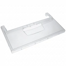 431x241x24 mm Előlap, fagyasztófiók, középső, átlátszó (eredeti) WHIRLPOOL / INDESIT hűtőgép