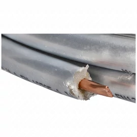 1/4&quot; (6,35 mm) x 1 mm Alumínium kasírozott Szigetelt rézcső, klímához, 25m / tekercs (Zetaesse)