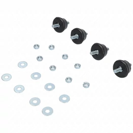 39/30x22 mm 80 Kg Rezgéscsillapító gumibak készlet, A35 Klímatartó konzolhoz 4db/csomag