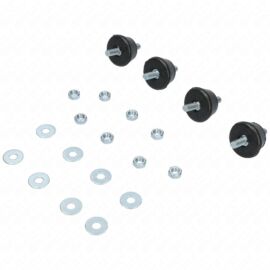 39/30x22 mm 80 Kg Rezgéscsillapító gumibak készlet Klímatartó konzolhoz 4db/csomag