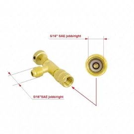 Csap R410A 5/16&quot;külső - 5/16&quot;belső menet / RENDELÉSRE