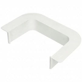 125x75 mm Fali záróelem (gallér), peremes (CANALPLAST) klíma dekorcsatorna / RENDELÉSRE