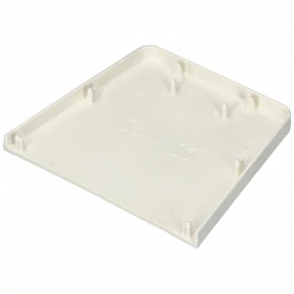 80 mm Záróelem Klímatartó talpkonzolhoz, fehér, PP