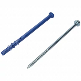 10x200 mm Csavar + tipli, klímatartó konzolhoz, hatlapfejű, peremes (TORX), 25 db/csomag
