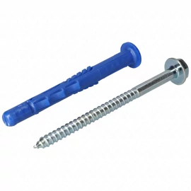 10x100 mm csavar + tipli, klímatartó konzolhoz,hatlapfejű, peremes (TORX), 25 db/csomag