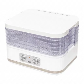 Aszaló, 35-70°C között állítható hőmérséklet, 5 tálca, töltőtömeg 3,5 kg, 250 W, HOME HG ASZ 5 / RENDELÉSRE