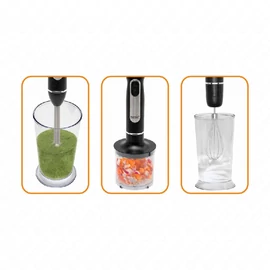 Botmixer szett 600 W, 2 sebességfokozat, rozsdamentes kések, HOME HG BMS 64 / RENDELÉSRE