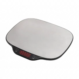 Konyhai mérleg, méréshatár 15 kg, mérési pontosság: 1g, Tára funkc., világító piros LED ,, HOME HG M 15 / RENDELÉSRE