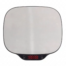 Konyhai mérleg, méréshatár 15 kg, mérési pontosság: 1g, Tára funkc., világító piros LED ,, HOME HG M 15 / RENDELÉSRE
