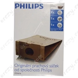 Porzsák papír Philips HR6947 4db +2db szűrő / RENDELÉSRE