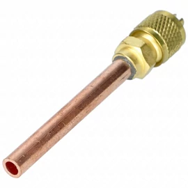 Töltőcső + szelep 5 cm-es csővel  D=6 10db/csomag