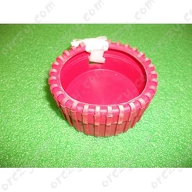 Nyomásmérő védőburkolat 63 mm piros/RENDELÉSRE