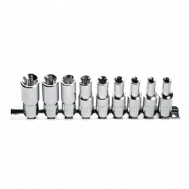 TORX dugókulcsfejek 1/2&quot;, 9 részes , HÖGERT HT1A880  / RENDELÉSRE
