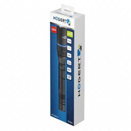 LED zseblámpa (elemlámpa), 3100 lm, zoom, 4 mód, 4500mAh,  HÖGERT HT1E416 / RENDELÉSRE