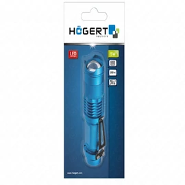 LED zseblámpa, elemlámpa, LED 5W, IP20,  250 lm zoom , HÖGERT HT1E424