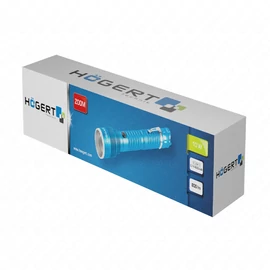 LED zseblámpa, (elemlámpa) akkumulátoros, LED 10W, IP54,  800 lm, zoom , HÖGERT HT1E425
