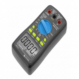 Digitális multiméter, LCD kijelző, AC-DC 600V, 10A, 40 MΩ , HÖGERT HT1E603