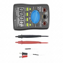 Digitális multiméter, LCD kijelző, AC-DC 600V, 10A, 40 MΩ , HÖGERT HT1E603