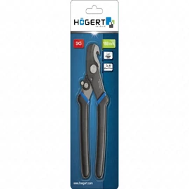 Kábelvágó, profi, ALU, CU, 168  mm, 10,5mm-ig, HÖGERT HT1P046