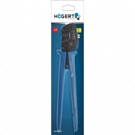 Krimpelő fogó, racsnis MC4 csatlakozóhoz, 2,5 / 4 / 6  mm², 270  mm, HÖGERT HT1P199