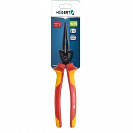 Szigetelt telefonfogó egyenes 1000V 160 mm, HÖGERT HT1P913