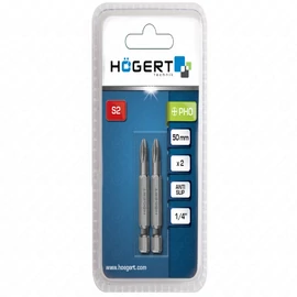 Bitfej, csillag, PH0, 50 mm, 2db/csomag , HÖGERT HT1S323