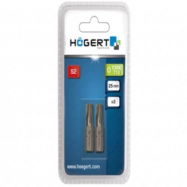 Bitfej, torx, T10, 25 mm, 2db/csomag , HÖGERT HT1S361