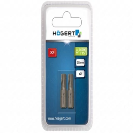 Bitfej, torx, T15, 25 mm, 2db/csomag , HÖGERT HT1S362