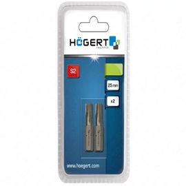 Bitfej, torx, T30, 25 mm, 2db/csomag , HÖGERT HT1S366