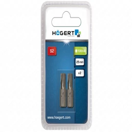Bitfej, torx, T40, 25 mm, 2db/csomag , HÖGERT HT1S367