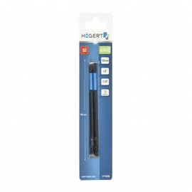 Csillagfejű bitfej, PH2, 100mm, 2db/csomag, ütvecsavarozóhoz, HÖGERT HT1S688
